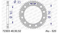 DC AFAM Alu-Kettenrad 520 - 52Z (Silber) 72303-52 | ID...