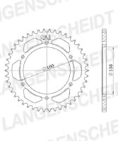 Supersprox Stealth-Kettenrad 520 - 49Z (gold) RST-5:49-GLD|ID 136,0 LK 160,0 6-Loch