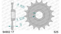 DC AFAM Ritzel 525 - 17Z 94902-17