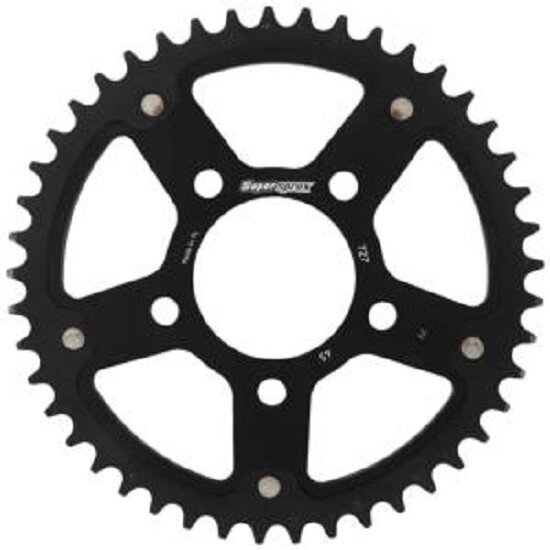 Supersprox Stealth-Kettenrad 525 - 45Z (schwarz) RST-727:45-BLK|ID 70,0 LK 100,0 5-Loch