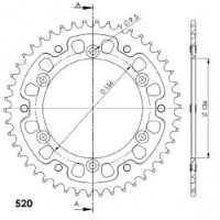 Supersprox Stealth-Kettenrad 520 - 46Z (gold)...