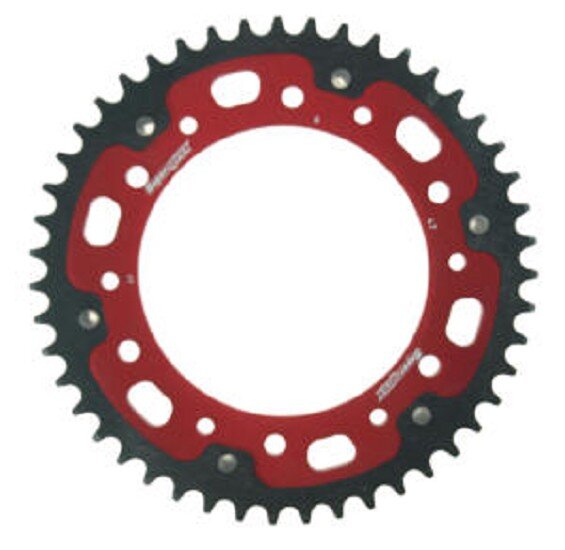 Supersprox Stealth-Kettenrad 525 - 47Z (rot) RST-6:47-RED|ID 140,0 LK 168,0 6-Loch