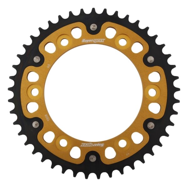 Supersprox Stealth-Kettenrad 520 - 45Z (gold) RST-1308:45-GLD|ID 134,0 LK 160,0 6-Loch