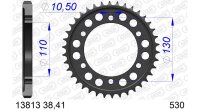 DC AFAM Alu-Kettenrad 530 - 41Z (Gun Metal) 13813-41 | ID 110 LK 130 6-Loch