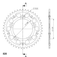 Supersprox Stealth-Kettenrad 525 - 45Z (gold)...
