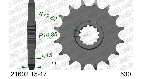 DC AFAM Ritzel 530 - 16Z 21602-16