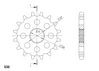 Supersprox Ritzel 530 - 17Z CST-423:17|feinverzahnt...