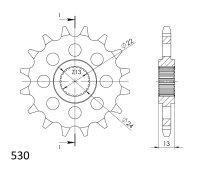 Supersprox Ritzel 530 - 14Z CST-3411:14