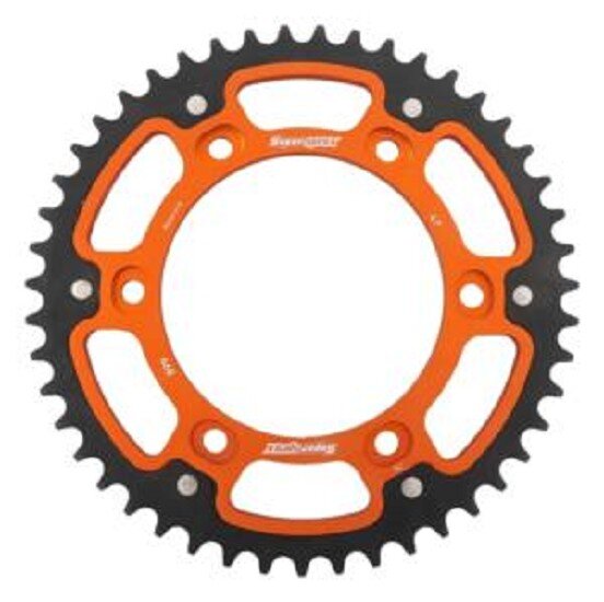 Supersprox Stealth-Kettenrad 525 - 47Z (orange) RST-899:47-ORG|ID 125,0 LK 150,0 6-Loch