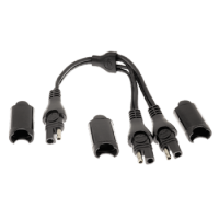 Optimate CABLE O-15 (SAE) Y-Splitter, SAE IN auf 2 x OUT