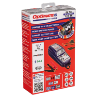 Optimate Batterieladegerät 5 Select 8-stufig, 12V 3A/6V 4A STD/AGM/Gel