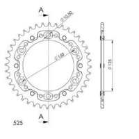 Supersprox Stealth-Kettenrad 525 - 40Z (gold)...