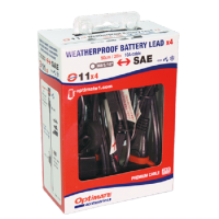 Optimate CABLE O-11 4-Pack (4x O-11) (SAE) Witterungsbeständige Batteriezuleitung M8/10A