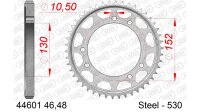 DC AFAM Stahl-Kettenrad 530 - 48Z (Silber) 44601-48| ID...