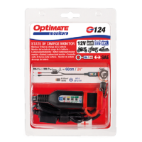 Optimate Cable O-124 (SAE) Batteriemonitor mit M6/M8-Ösen