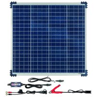 Optimate Batterieladegerät Solar + 60W P SolarImpuls-Ladegerät 12V, 5A STD/AGM/Gel