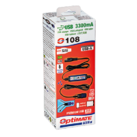 Optimate Zubehör O-108 V2 (SAE) USB-Ladegerät...