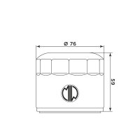 MIW Ölfilter MG20002 Filterpatrone 76 mm (OEM-Qualität)