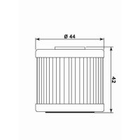 MIW Ölfilter KY7001 Papierfilter (OEM-Qualität)