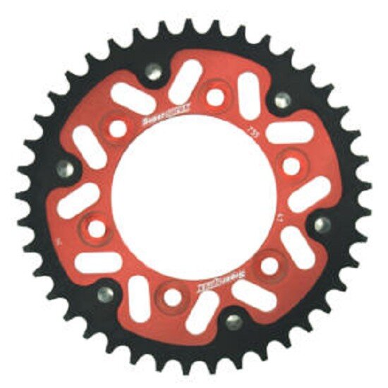 Supersprox Stealth-Kettenrad 520 - 41Z (rot) RST-735:41-RED|ID 100,0 LK 124,0 6-Loch