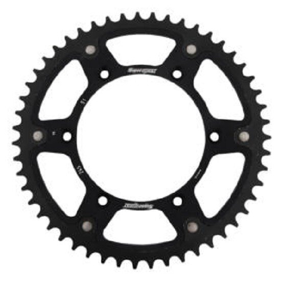 Supersprox Stealth-Kettenrad 520 - 51Z (schwarz) RST-245:51-BLK|ID 130,0 LK 150,0 6-Loch