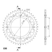 Supersprox Stealth-Kettenrad 530 - 43Z (gold)...