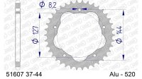 DC AFAM Alu-Kettenrad 520 - 38Z PCD (Gun Metal) 51607-38...