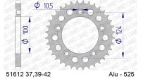 DC AFAM Alu-Kettenrad 525 - 37Z (Gun Metal) 51612-37 | ID...