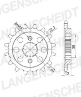 Supersprox Ritzel 520 - 15Z CST-495:15|feinverzahnt...