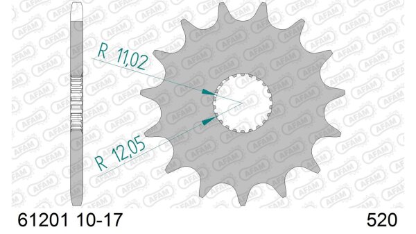 DC AFAM Ritzel 520 - 10Z 61201-10