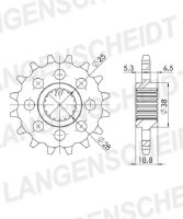 Supersprox Ritzel 525 - 20Z CST-1905:20