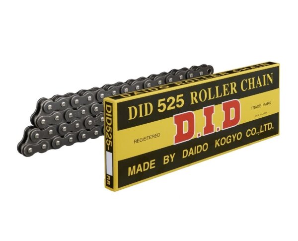 DID Rollenkette DID525/126C Kette offen mit Clipschloss (RJ)