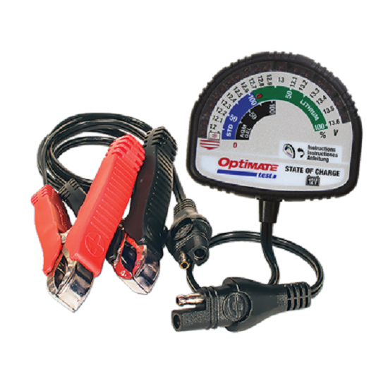 Optimate Batterietester TS-126 Prüft Ladezustand