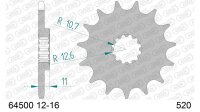 DC AFAM Ritzel 520 - 16Z 64500-16