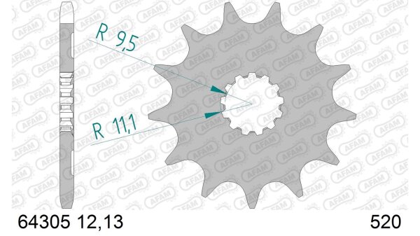 DC AFAM Ritzel 520 - 13Z 64305-13