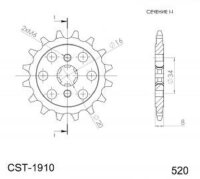 Supersprox Ritzel 520 - 14Z CST-1910:14