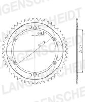 Supersprox Alu-Kettenrad 520 - 48Z (silber) ID 177,0 LK...