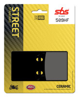 SBS Bremsbelag 509HF (Satz pro Scheibe) Street Ceramic