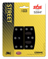 SBS Bremsbelag 520HF (Satz pro Scheibe) Street Ceramic