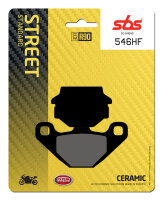 SBS Bremsbelag 546HF (Satz pro Scheibe) Street Ceramic