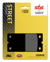 SBS Bremsbelag 506HF (Satz pro Scheibe) Street Ceramic