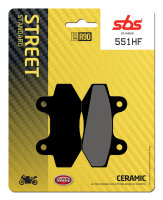 SBS Bremsbelag 551HF (Satz pro Scheibe) Street Ceramic