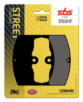 SBS Bremsbelag 552HF (Satz pro Scheibe) Street Ceramic