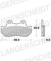 SBS Bremsbelag 572LS Street Sinter