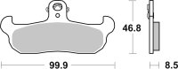 SBS Bremsbelag 608SI (Satz pro Scheibe) Offroad Sinter