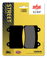 SBS Bremsbelag 613HF (Satz pro Scheibe) Street Ceramic