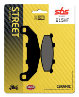 SBS Bremsbelag 615HF (Satz pro Scheibe) Street Ceramic