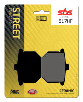 SBS Bremsbelag 517HF (Satz pro Scheibe) Street Ceramic