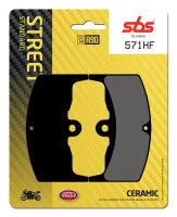 SBS Bremsbelag 571HF (Satz pro Scheibe) Street Ceramic