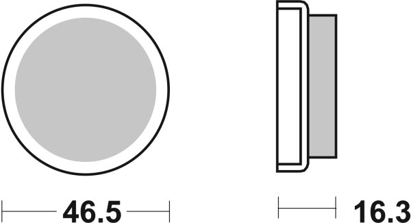 SBS Bremsbelag 576HF (Satz pro Scheibe) Street Ceramic